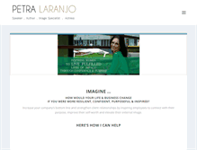 Tablet Screenshot of petralaranjo.com